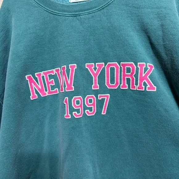 By Anthropologie New York 1997 The Roam City Sweatshirt size 3X - Picture 6 of 7